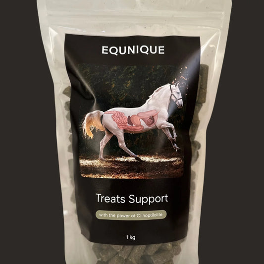 TREATS SUPPORT - the world's first horse treat enriched with Clinoptilolite!