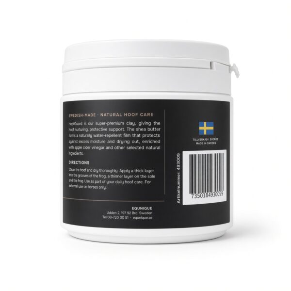 EQUNIQUE HoofGuard hovlera – baksida