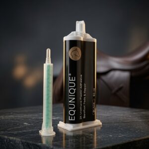 EQUNIQUE 2K Urethane Lim Svart 50ml – För Glue On Barefoot Pad